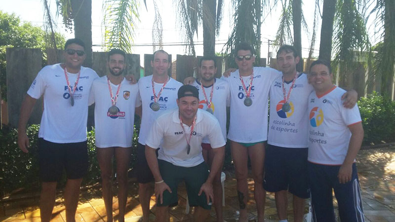 Biribol de Franca conquistou a medalha de prata nos Regionais (foto:divulgação)
